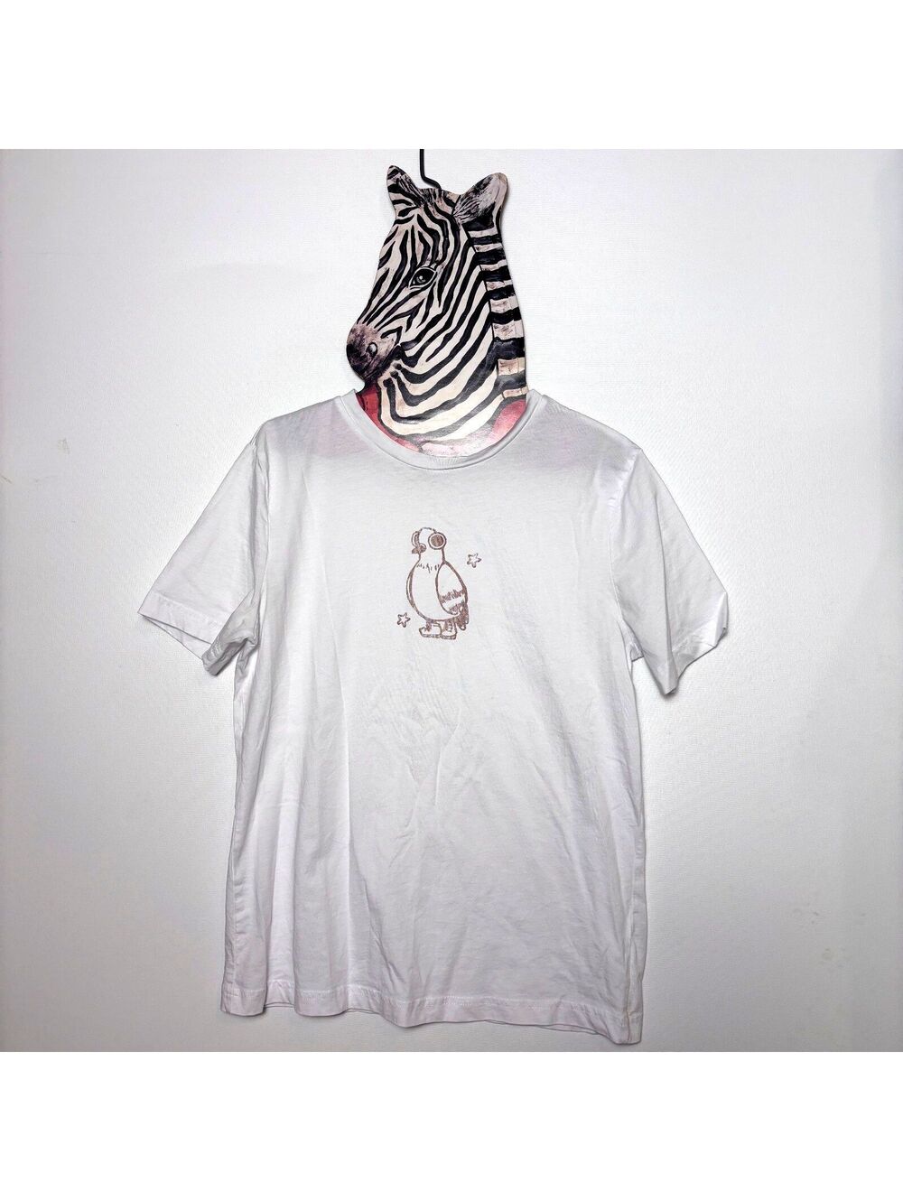 Custom White Pigeon Tee